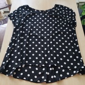 Torrid polka dot shirt